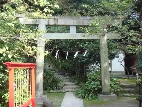 荏柄天神社の鳥居