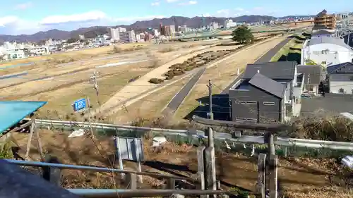 女浅間神社の景色