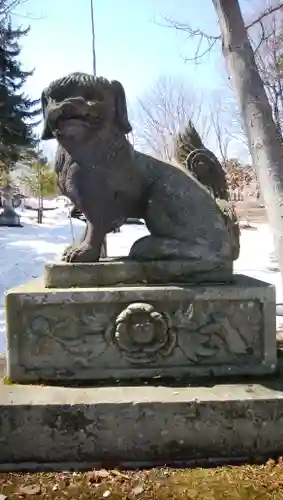 神居神社の狛犬