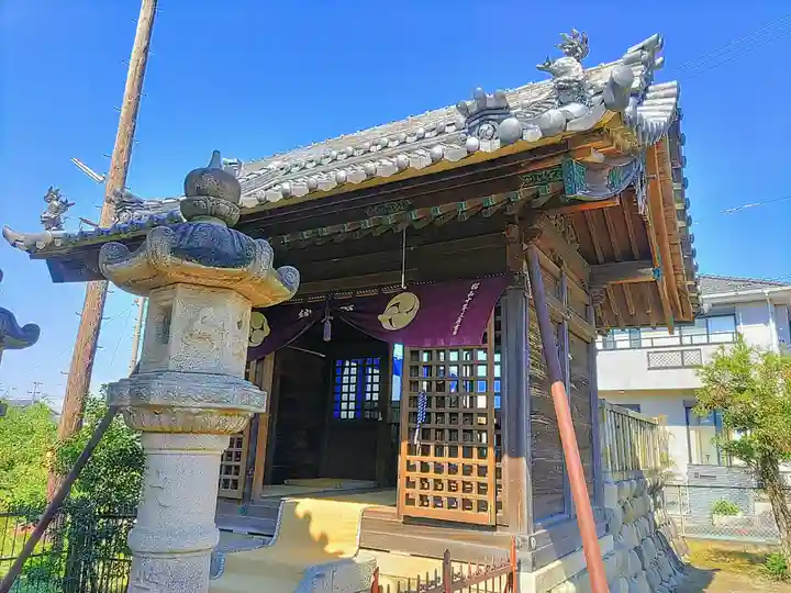 八幡社の本殿・本堂