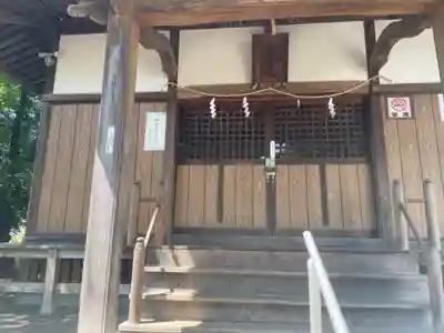 諏訪神社の本殿・本堂