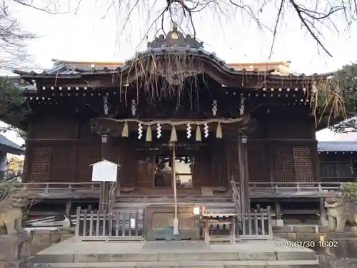 白山神社の本殿・本堂