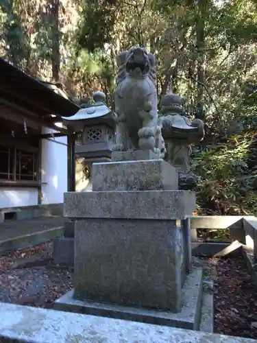 西金砂神社の狛犬