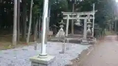 小池神明神社の鳥居