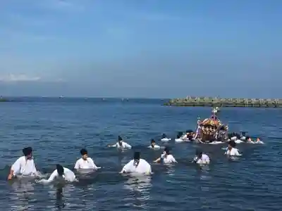松原八幡神社のお祭り