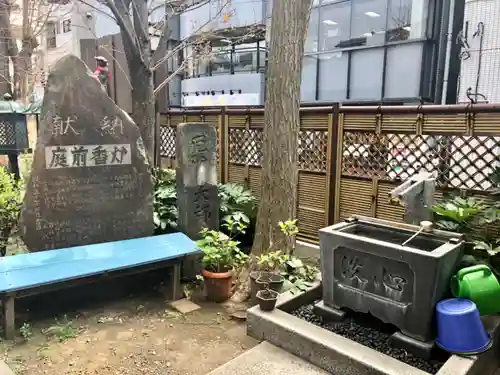 永代寺の手水舎