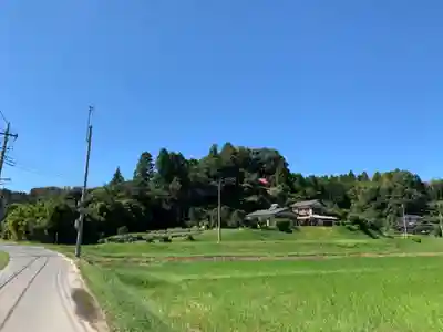 神社(名称不明)の周辺