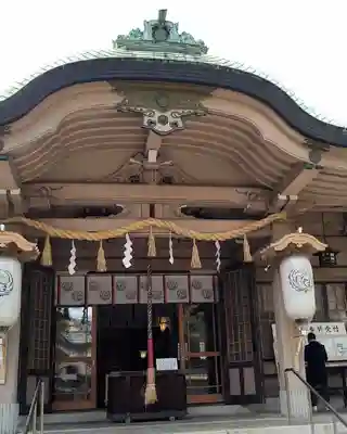 坐摩神社の本殿・本堂