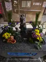 滑川神社 - 仕事と子どもの守り神の手水舎