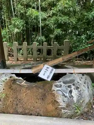 大石神社の手水舎