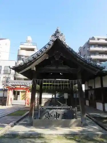 四天王寺庚申堂の手水