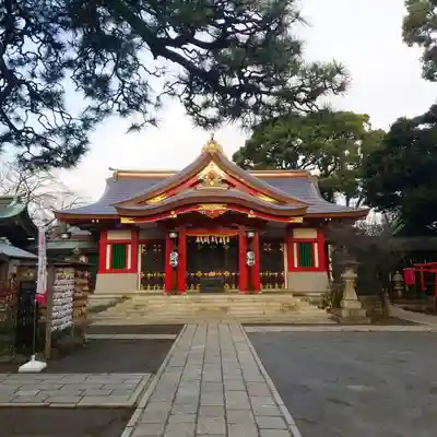 品川神社の本殿・本堂