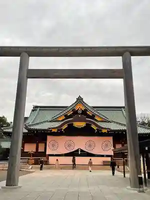 靖國神社の鳥居