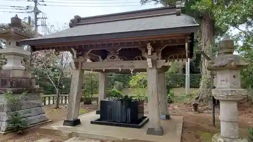 東大社の手水舎