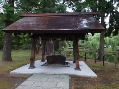 上川神社頓宮の手水舎