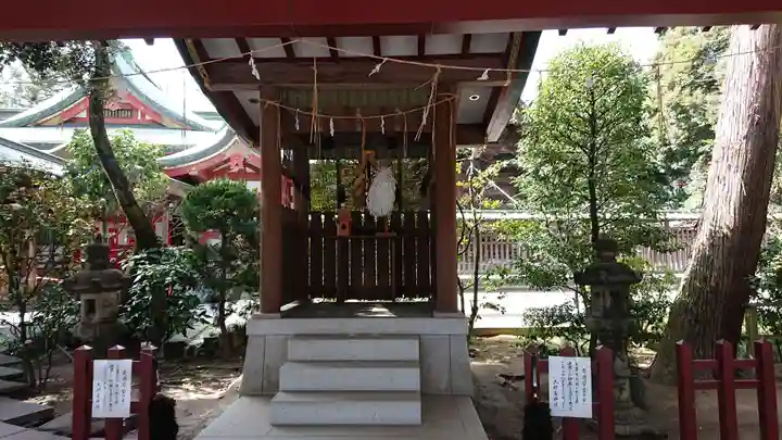 越ヶ谷久伊豆神社の末社・摂社