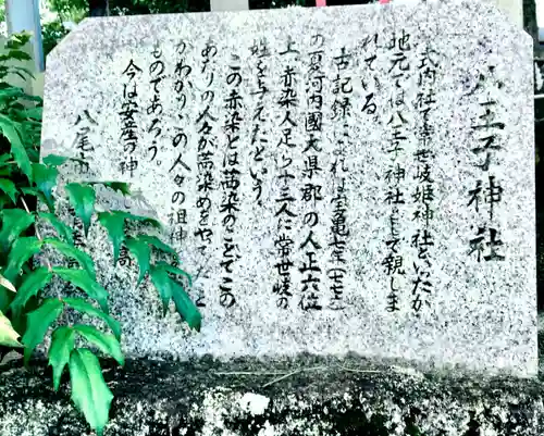 八王子神社の歴史