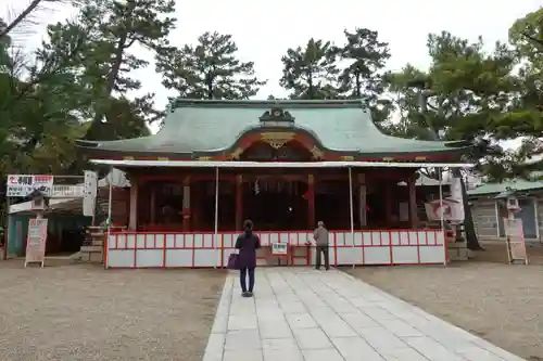 長田神社の本殿・本堂