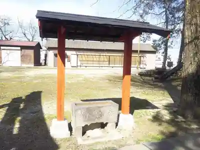 伊原八幡神社の手水舎