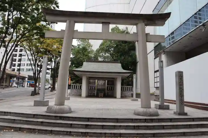 宇都宮二荒山神社の鳥居