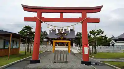 美瑛神社の鳥居