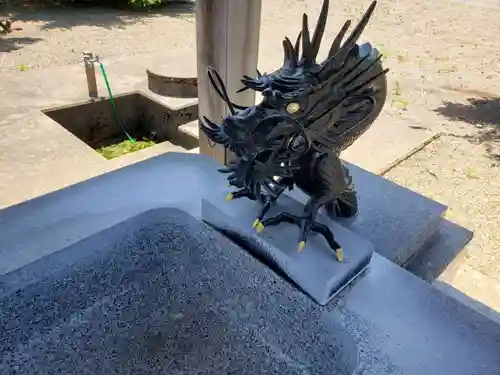 日尾神社の手水舎