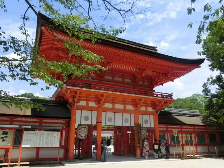 賀茂御祖神社(下鴨神社)の山門・神門