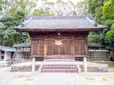 八幡社（西切八幡社）の本殿・本堂