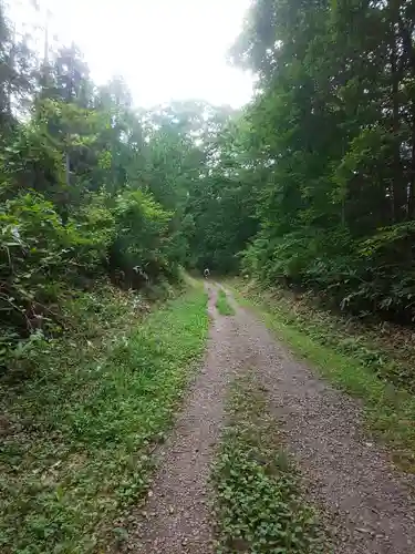 戸隠神社火之御子社の周辺