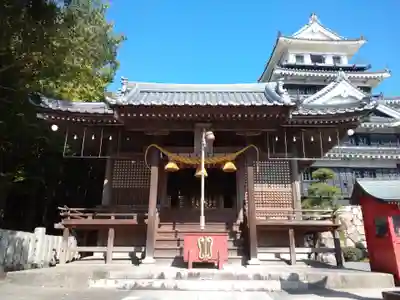 奥平神社の本殿・本堂