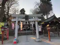 川越八幡宮の鳥居