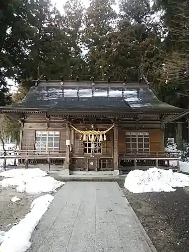 白和瀬神社の本殿・本堂