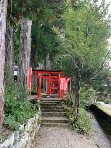 飛騨一宮水無神社の鳥居