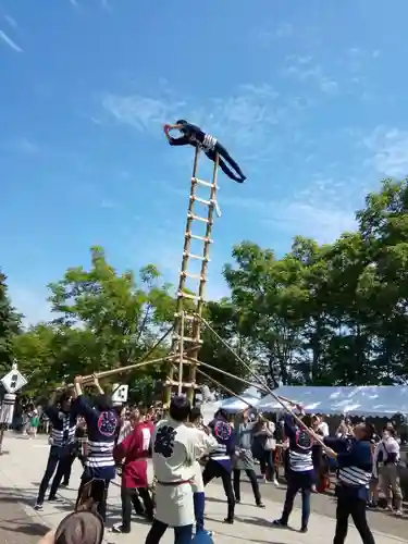 釧路一之宮 厳島神社のお祭り
