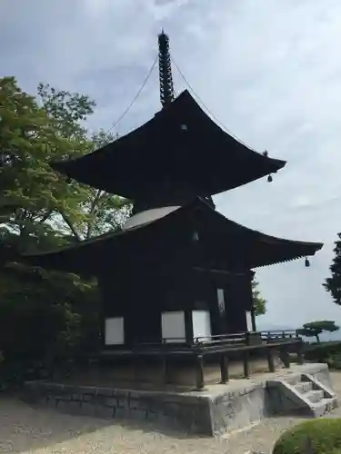 善峯寺の塔