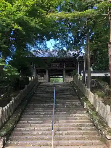 金剛證寺の山門・神門
