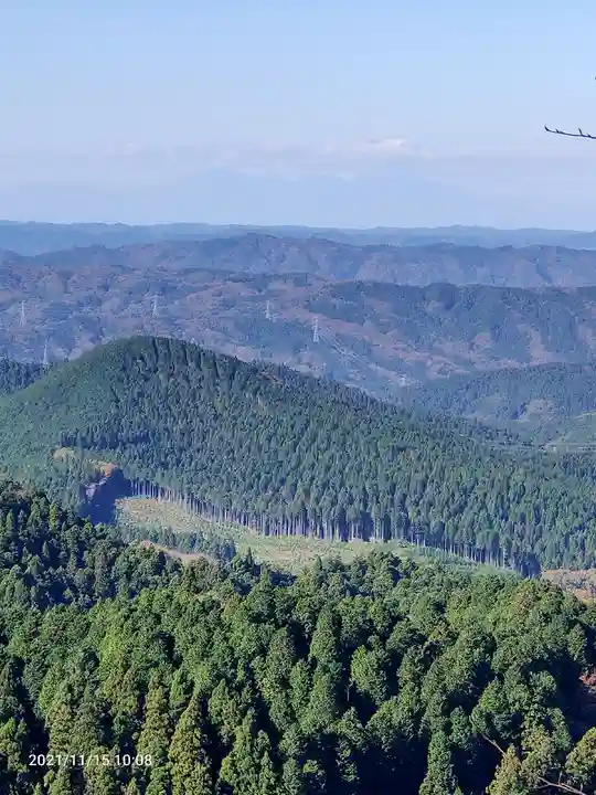 御岩神社の景色