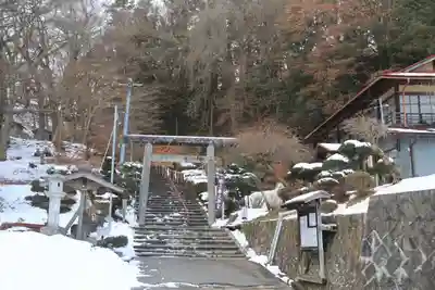 三春大神宮の鳥居