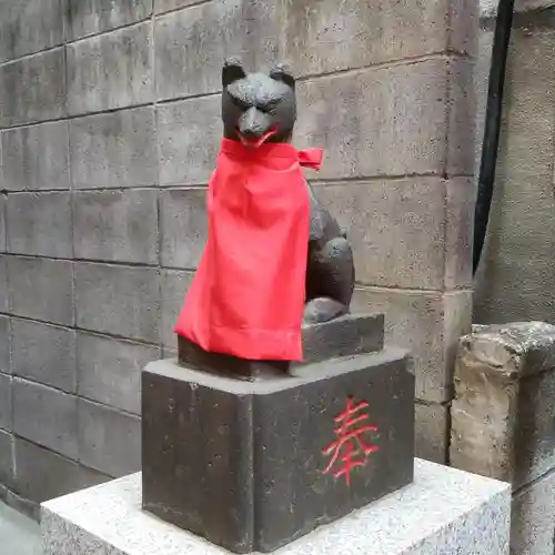 田螺稲荷神社の狛犬