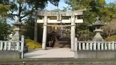 黒髪神社の鳥居