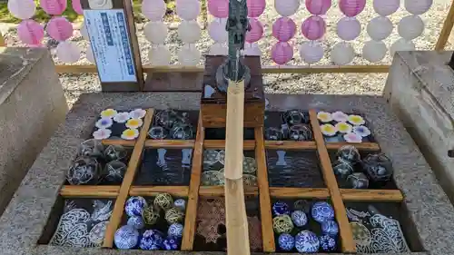 根室金刀比羅神社の手水