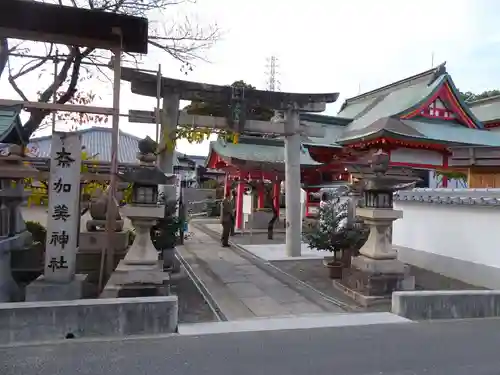 奈加美神社の鳥居