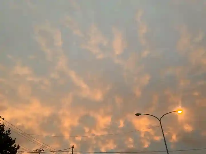 白石神社の景色