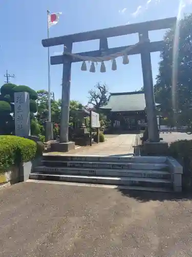 埴生神社の鳥居