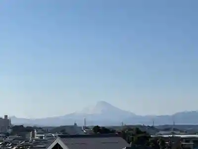 峰白山神社の景色