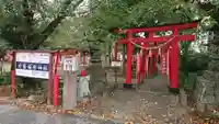 於菊稲荷神社の鳥居