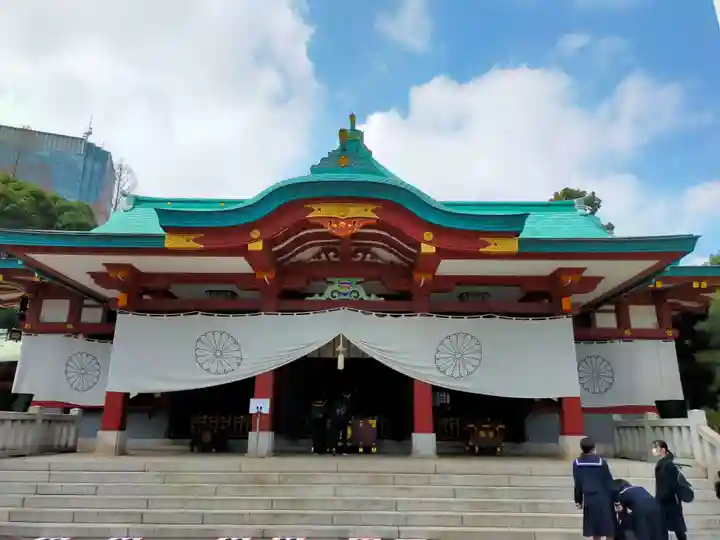 日枝神社の本殿・本堂