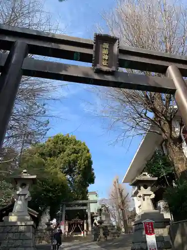 諏訪神社の鳥居