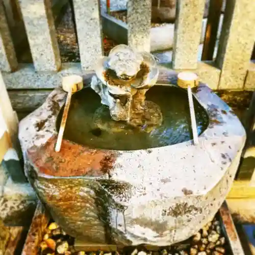 牛天神北野神社の手水舎