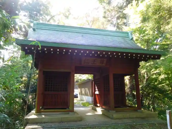 笠森寺の山門・神門